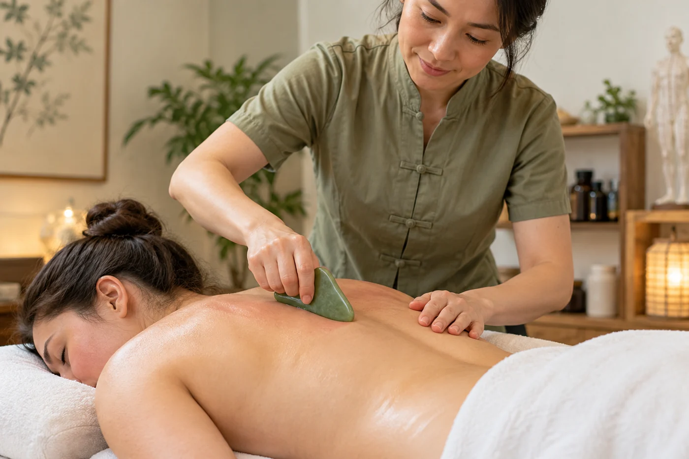 Tui Na & Gua Sha — illustrative treatment image